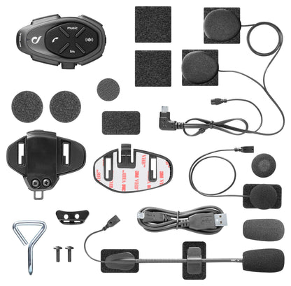 everything included in Interphone Tour bluetooth intercom box