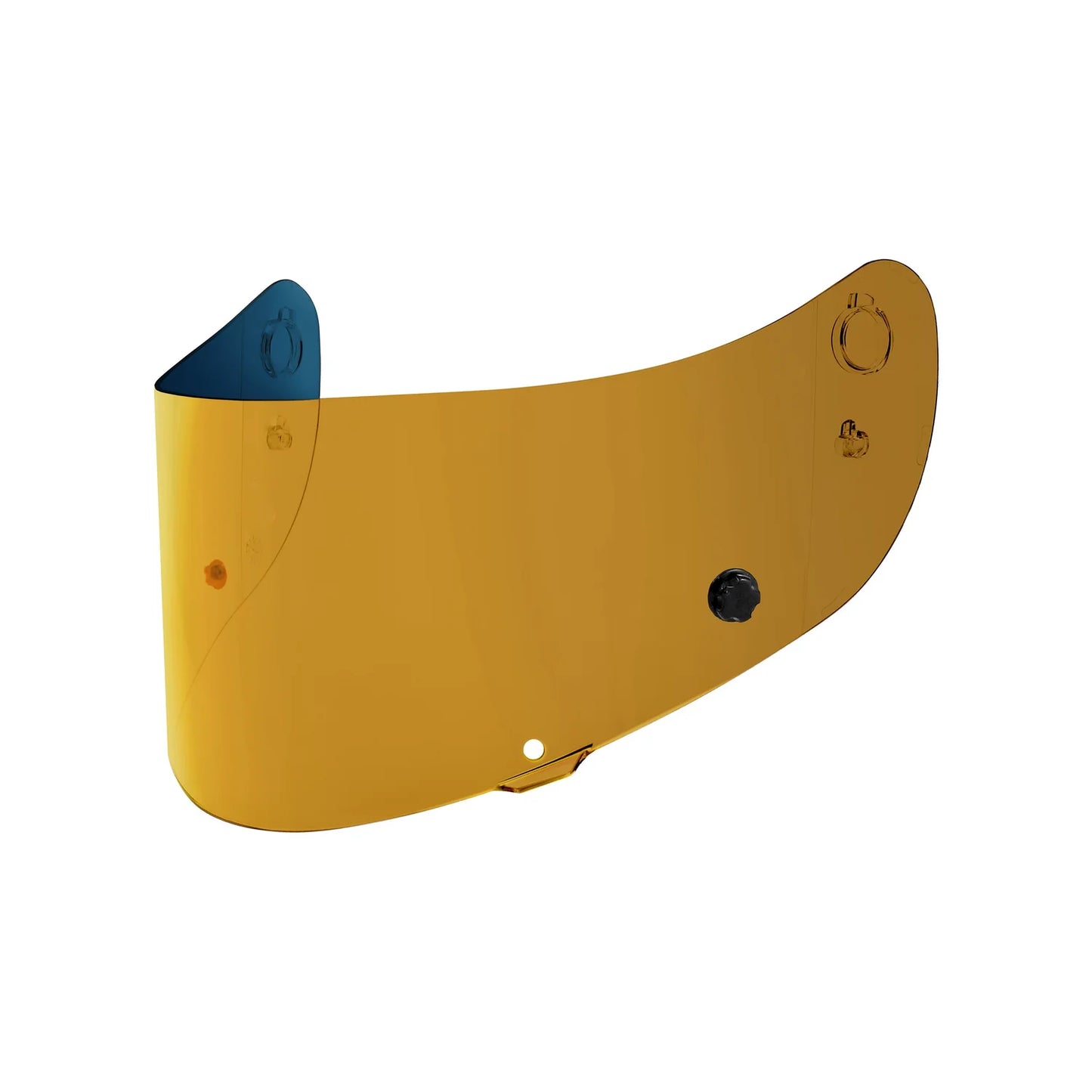 Icon Optics Tracshield Visor - 25K Gold - DOT Approved