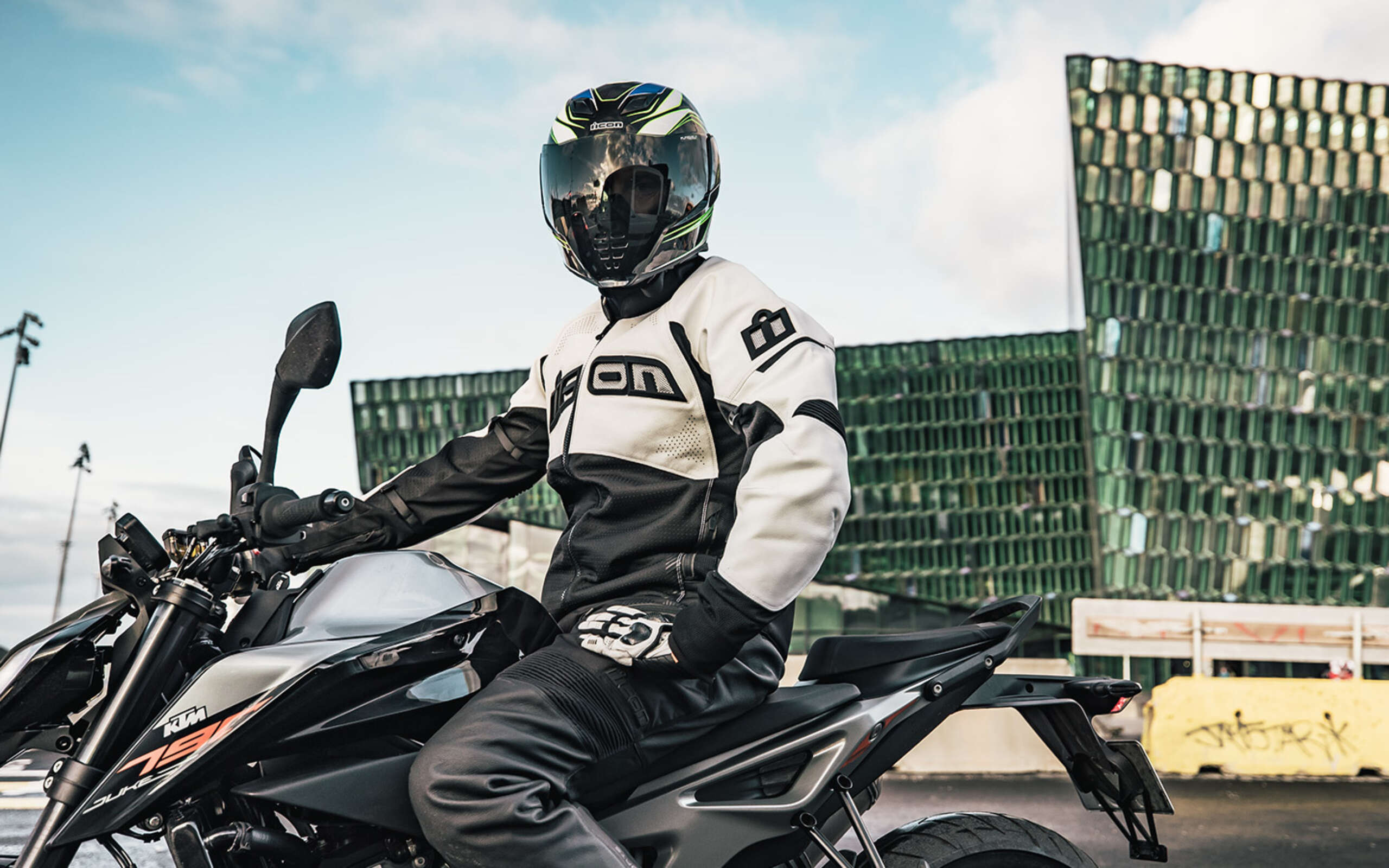 Icon Motorcycle Helmet range in the UK