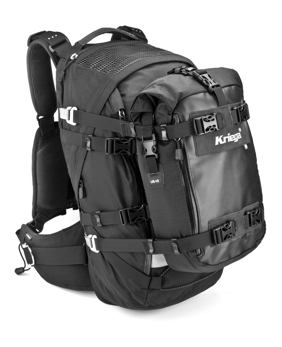 Kriega R35 Waterproof Motorcycle Backpack - with US10 Drypack (optional extra)