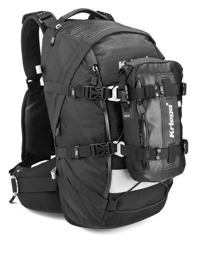 Kriega R35 Waterproof Motorcycle Backpack - with US5 Drypack (optional extra)