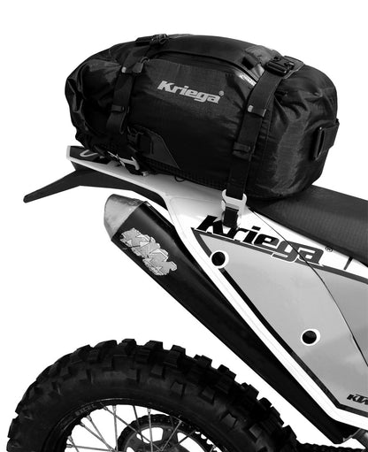 Kriega US-20 DryBag 100% Waterproof Motorcycle Tail Pack