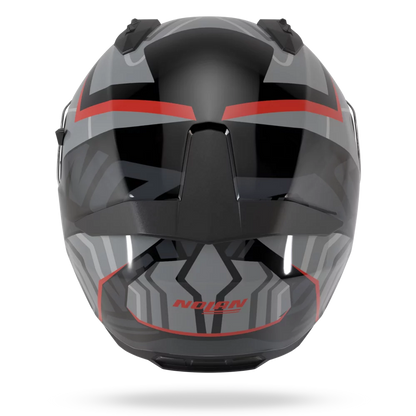 Nolan N60-6 Eclettic 351 Helmet - Black / Grey / Red