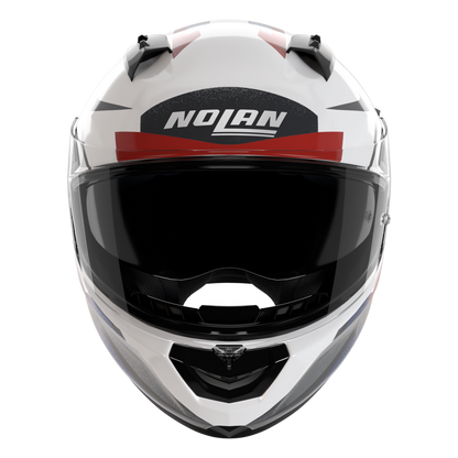 Nolan N60-6 Sport Corsa 355 Helmet - White / Blue / Red