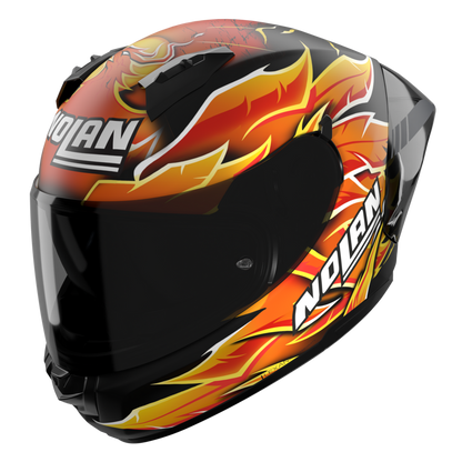 Nolan N60-6 Sport Iannone Replica 360 Helmet - Orange / Black