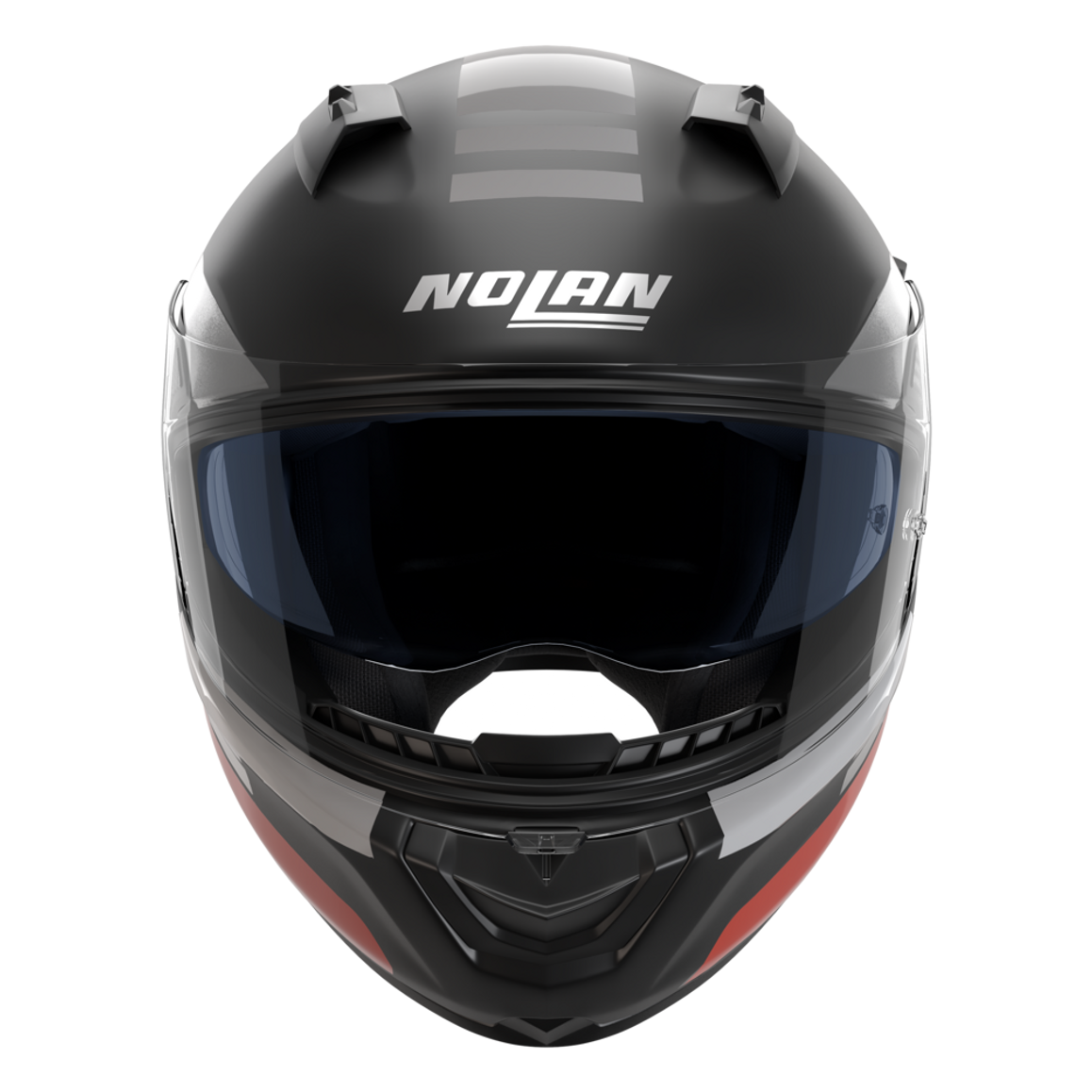 Nolan N60-6 Sport Contrasto 357 Helmet - Black / Orange