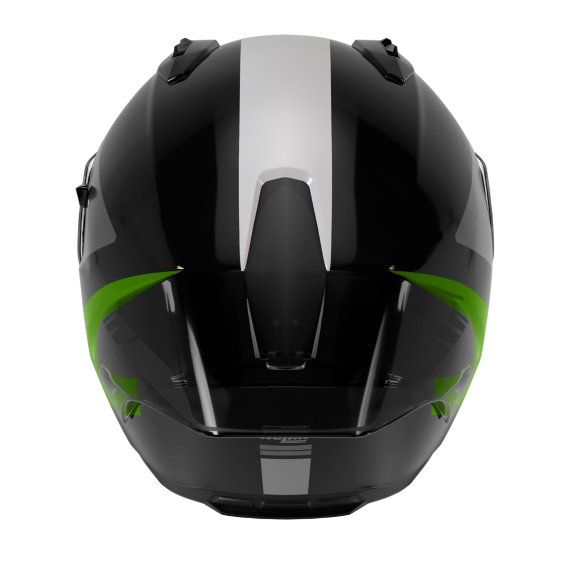 Nolan N60-6 Sport Contrasto 358 Helmet - Black / Green