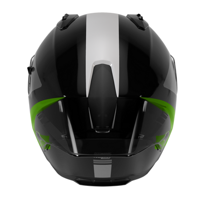 Nolan N60-6 Sport Contrasto 358 Helmet - Black / Green