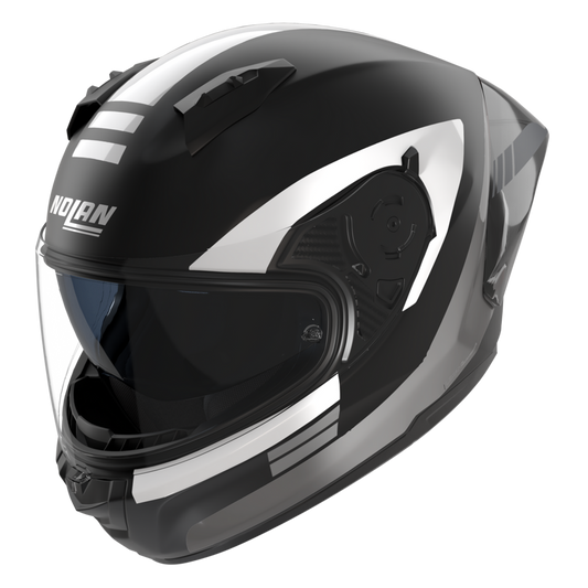 Nolan N60-6 Sport Contrasto 359 Helmet - Black / Grey