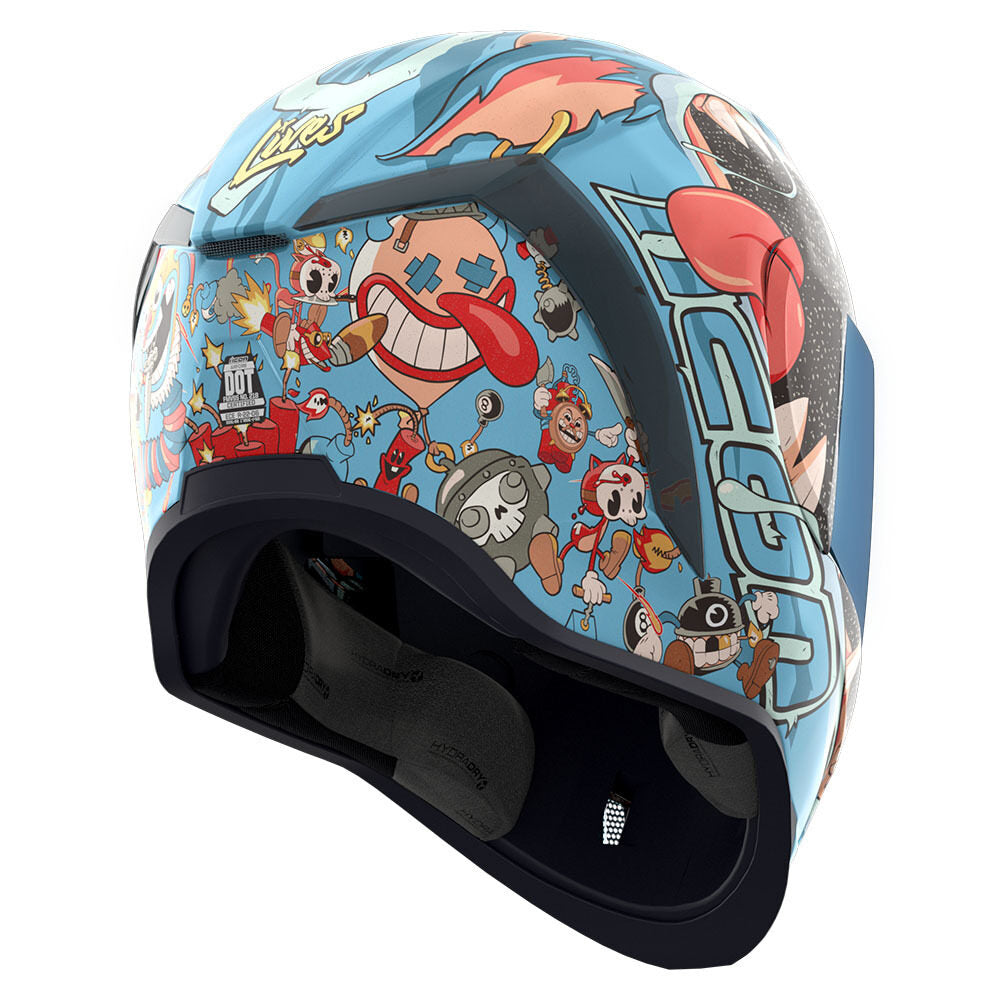 Icon Airform MIPS 9 Lives Helmet - Blue