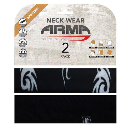 ARMR Moto Neck Tube 2 Pack - Tribal