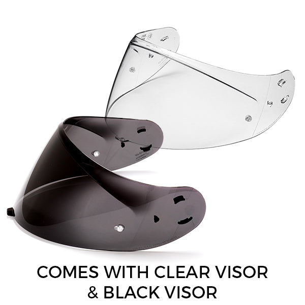 Nolan N60-6 Clear and Dark Visor included