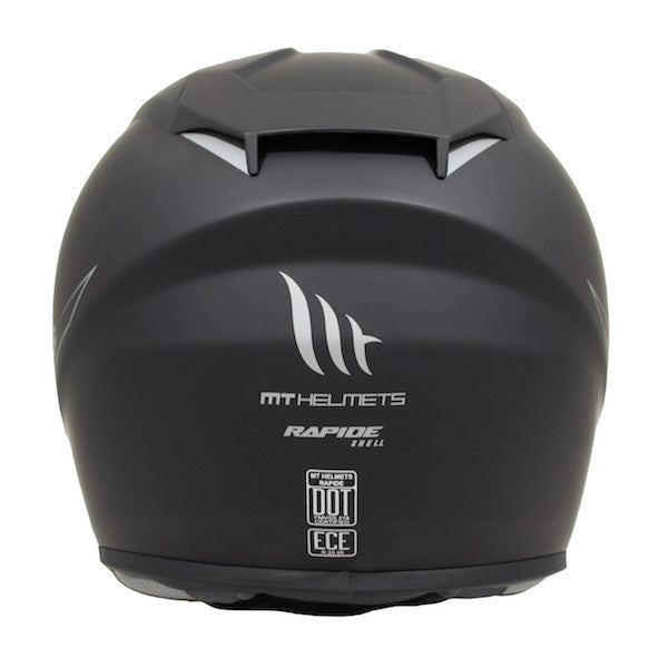 MT Rapide Helmet - Matt Black