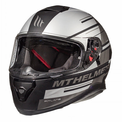 MT Thunder 3 SV Pitlane Helmet - Matt Black / Grey