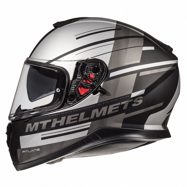 MT Thunder 3 SV Pitlane Helmet - Matt Black / Grey