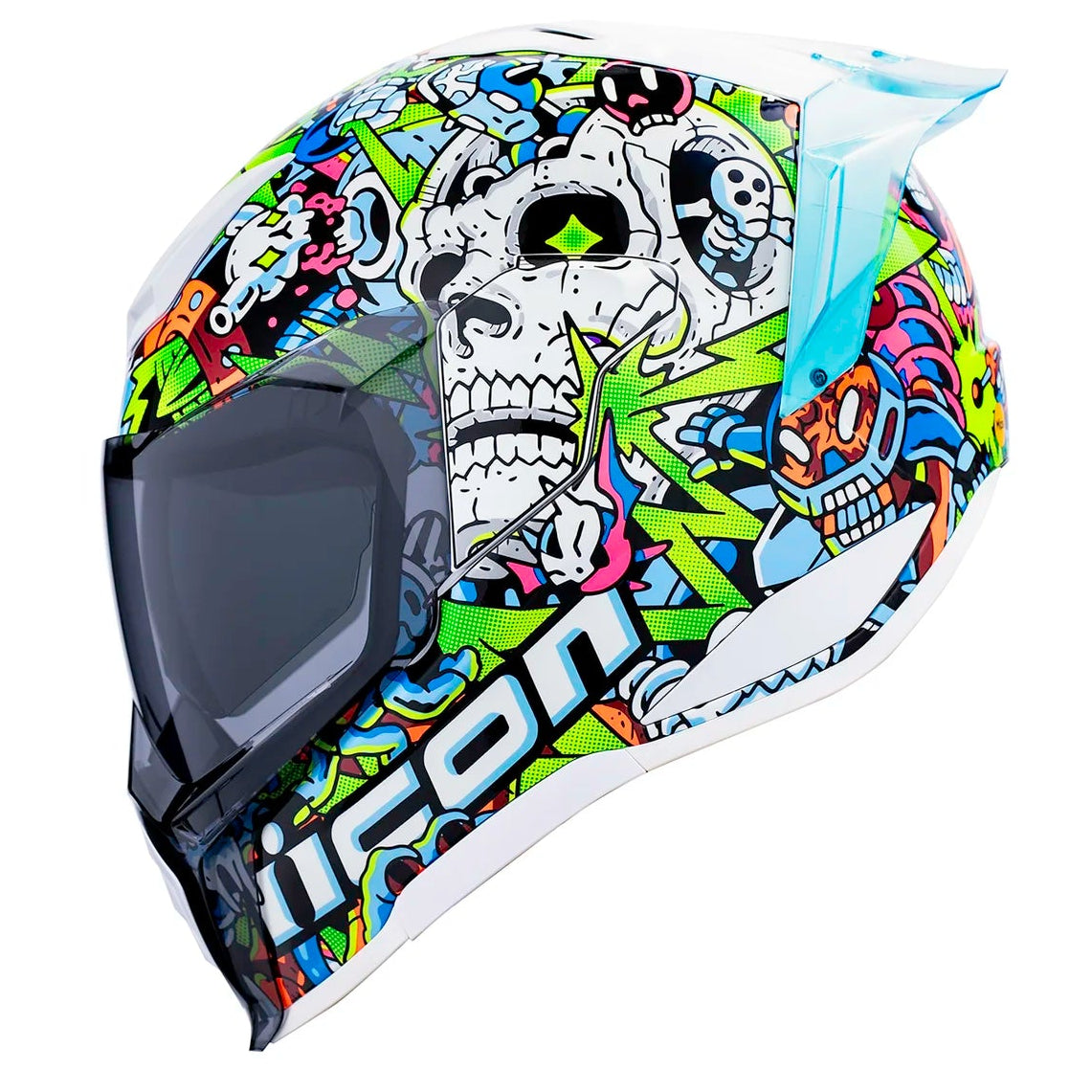 Icon Ultraflite Doodle3 Helmet - White