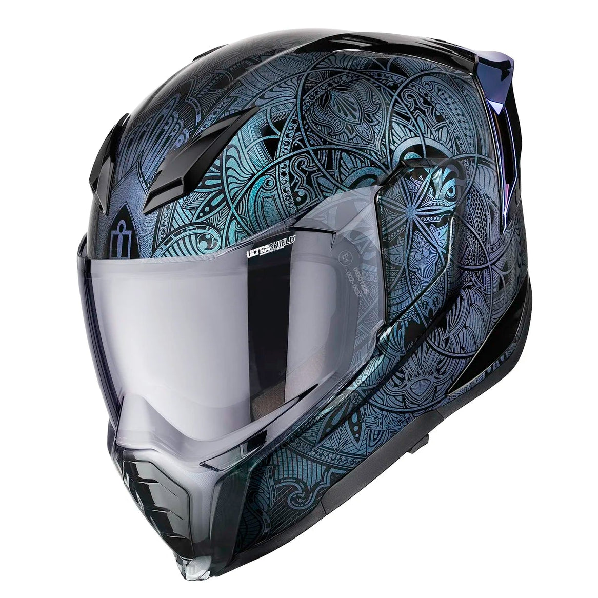 Icon Ultraflite Opal Mandala Helmet - Blue