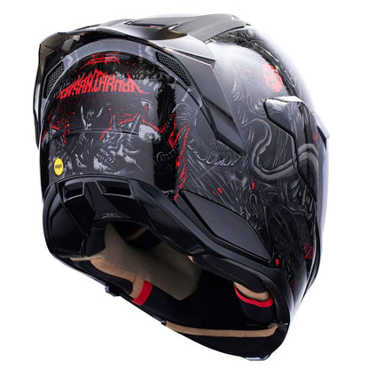 Icon Ultraflite Misanthrope Helmet - Black