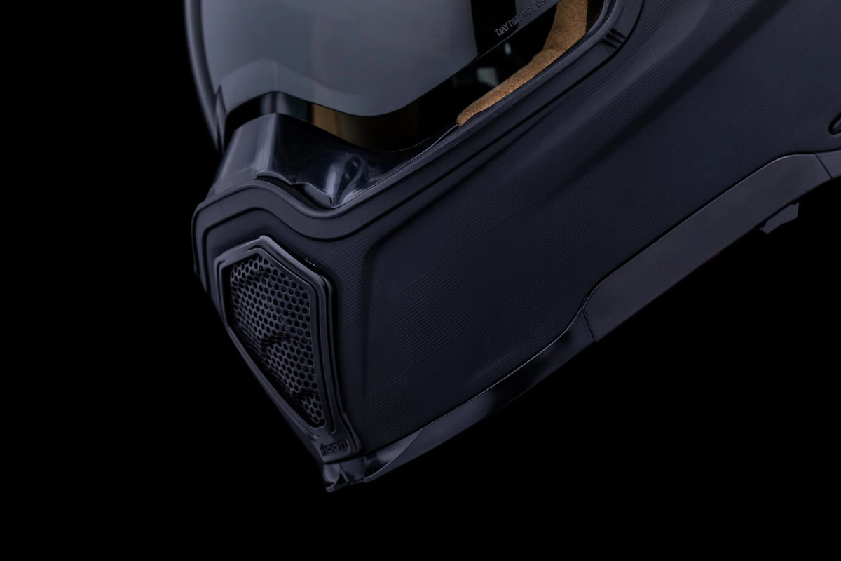 Icon Rizz Rizz Helmet Icon Ultraflite Rizz Rizz Helmet - Matt Black – Bolt Bikes