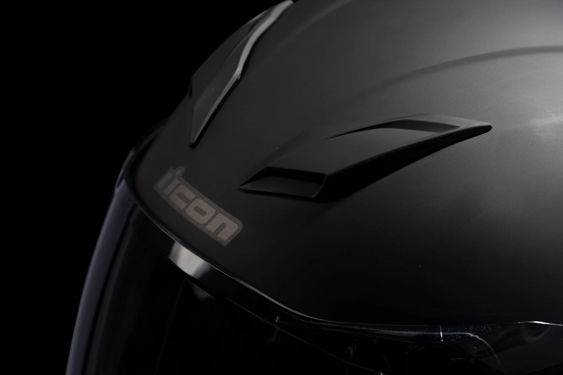 Icon Ultraflite Rizz Rizz Helmet - Matt Black