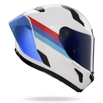 Nolan X-804 RS Gemini 365 Helmet - Carbon / Blue / Red