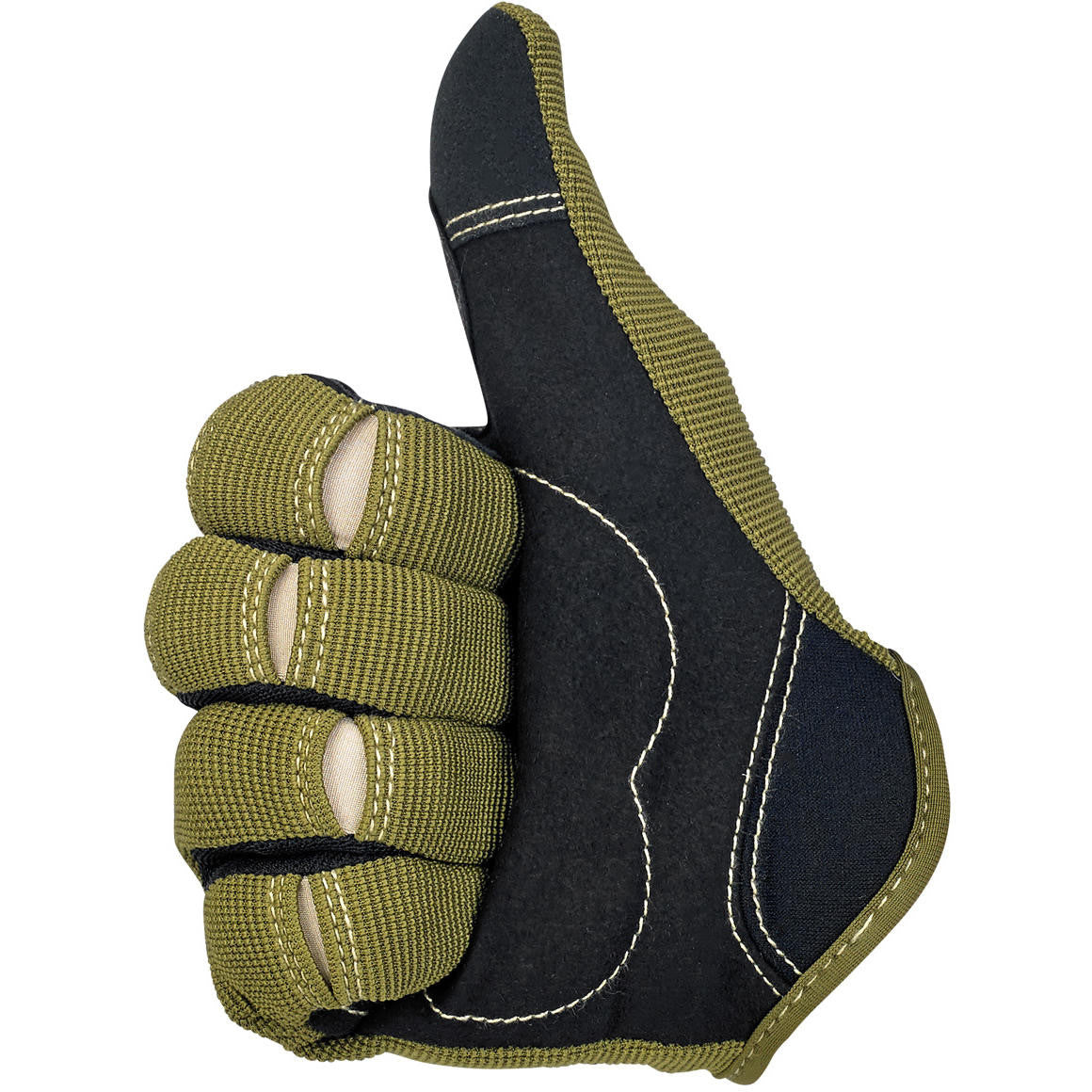 Biltwell Moto Gloves - Olive / Black