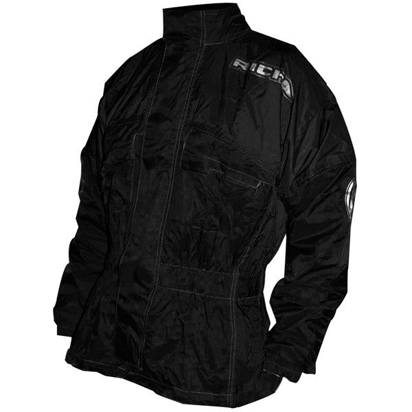 Richa Rain Warrior Waterproof Over Jacket - Black