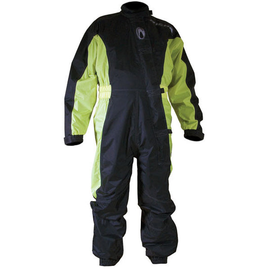 Rich Typhoon 1 Piece Rainsuit - Black / Flou Yellow