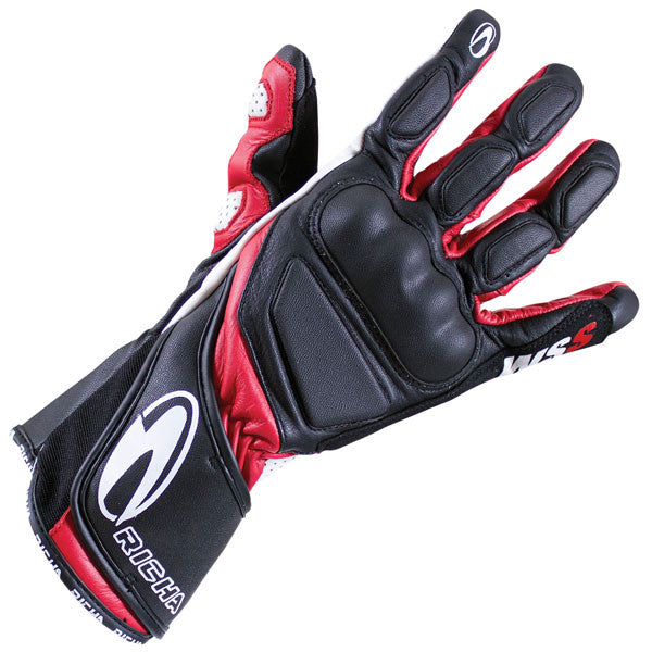 Richa WSS Sports Leather Gloves - red